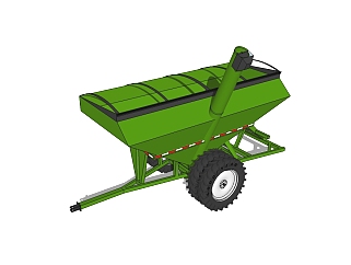 现代农业机械设备su模型、农业设备草图大师模型下载