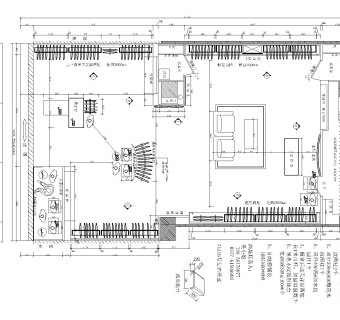 ECACA贵阳星力百货服装店施工图cad图纸下载