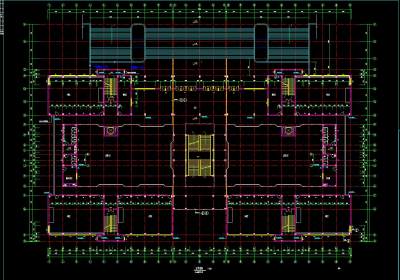 某教学楼全套施工图，教学楼cad建筑工程图纸下载