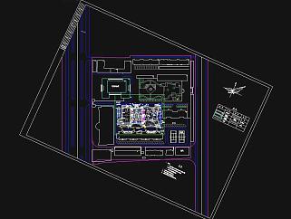 [洛阳]城市新型生态广场景观设计施工图CAD图纸