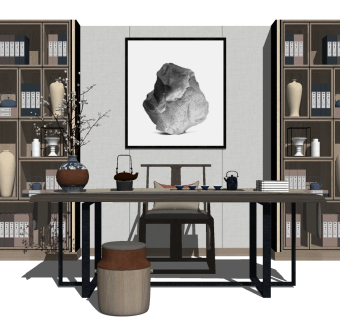 精品中式古典家具su模型集下载