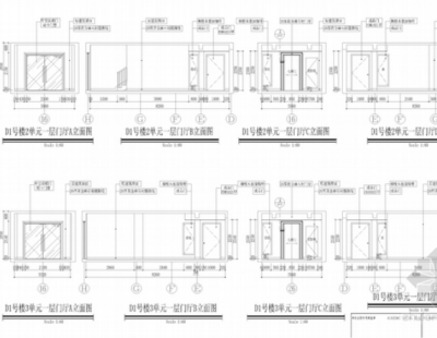 [浙江]农民多高层公寓门厅<a href=https://www.yitu.cn/sketchup/dianti/index.html target=_blank class=infotextkey><a href=https://www.yitu.cn/sketchup/diantizoulang/index.html target=_blank class=infotextkey>电梯</a></a>厅室<a href=https://www.yitu.cn/su/7634.html target=_blank class=infotextkey>内装</a>修施工图立面图