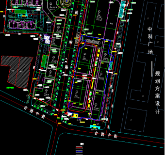 七层商业综合楼建筑施工图，商业综合楼CAD施工图纸下载