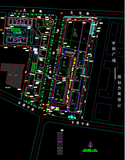 七层商业综合楼建筑施工图，商业综合楼CAD施工图纸下载