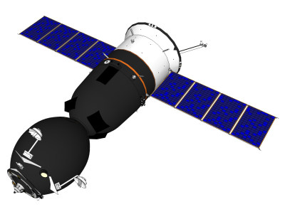 现代人造卫星草图大师模型，卫星sketchup模型下载