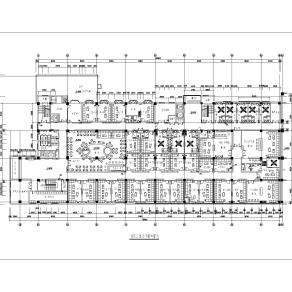 宣化酒店KTVCAD施工图套图，酒店KTVCAD建筑图纸下载