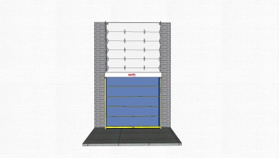 现代防火门su模型，防火门sketchup模型下载