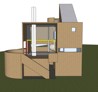 查尔斯·格瓦斯梅住宅草图大师模型下载、查尔斯·格瓦斯梅住宅su模型下载