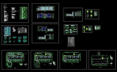 现代幼儿园cad设计图纸，幼儿园建筑设计图纸下载