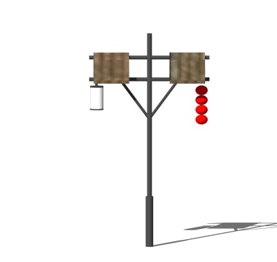 中式灯笼草图大师模型，灯笼SKB文件下载