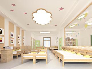 幼儿园室内设计方案施工图CAD图纸，幼儿园cad设计图纸下载