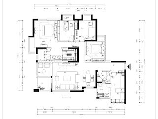样板房设计施工图CAD图纸dwg文件下载