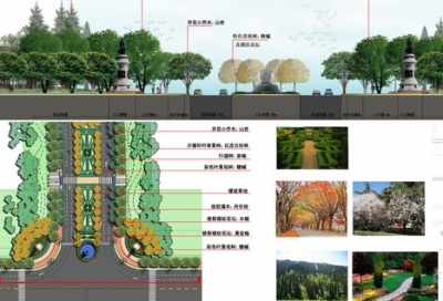 入口段<a href=https://www.yitu.cn/sketchup/zhiwu/index.html target=_blank class=infotextkey><a href=https://www.yitu.cn/su/7836.html target=_blank class=infotextkey>植物</a></a>景观详图 