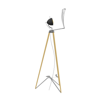 现代创意吊灯落地灯草图大师模型，创意吊灯落地灯sketchup模型免费下载