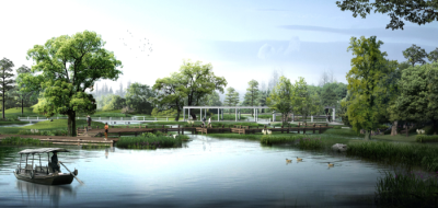 湿<a href=https://www.yitu.cn/su/7872.html target=_blank class=infotextkey>地</a>景观效果图