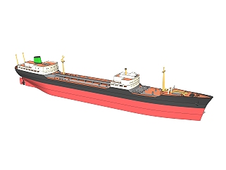 现代的大型<em>货船</em>草图大师模型，<em>货船</em>skb文件下载