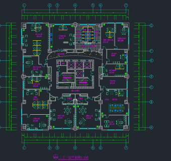 现代餐厅简单装修图，餐厅CAD施工图纸下载
