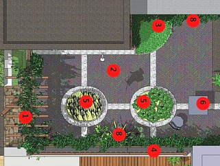 别墅庭院景观工程设计方案