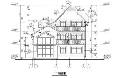 <a href=https://www.yitu.cn/su/7212.html target=_blank class=infotextkey>户型</a>为二层半独栋别墅，砌体结构别墅建筑文本（包含CAD+效果图）_6