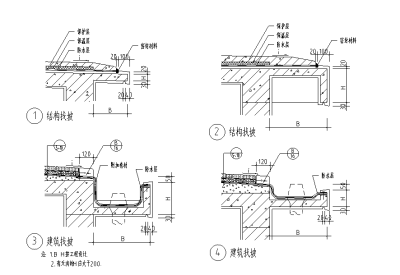 挑檐<a href=https://www.yitu.cn/su/7163.html target=_blank class=infotextkey>檐沟</a>构造