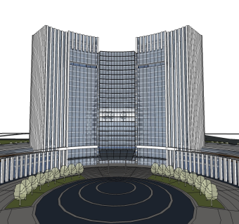 酒店草图大师模型下载、酒店su模型下载