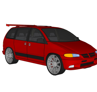 现代汽车免费su模型，现代汽车sketchup模型，汽车su素材下载