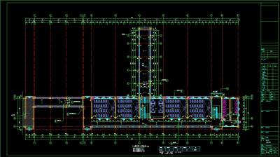 四层框架结构教学楼建筑施工图