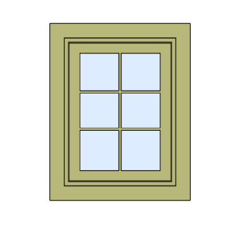 现代窗户草图大师模型，窗户sketchup模型下载