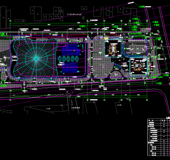 商业办公综合楼建筑施工图，商业办公综合楼CAD施工图纸下载