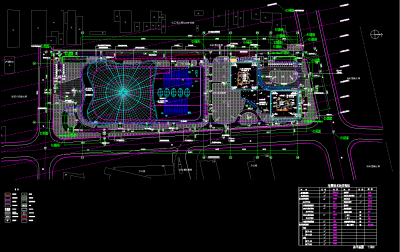 商业办公综合楼建筑施工图，商业办公综合楼CAD施工图纸下载