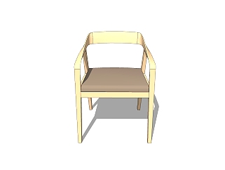 <em>北欧座椅</em>su模型，座椅草图大师模型下载