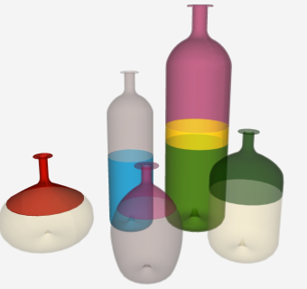  现代陶瓷器皿草图大师模型，陶瓷器皿sketchup模型下载