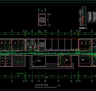 教学楼电气设计方案施工图CAD图纸