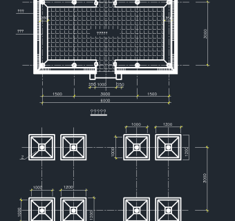 中式水榭CAD施工图，水榭CAD建筑图纸下载