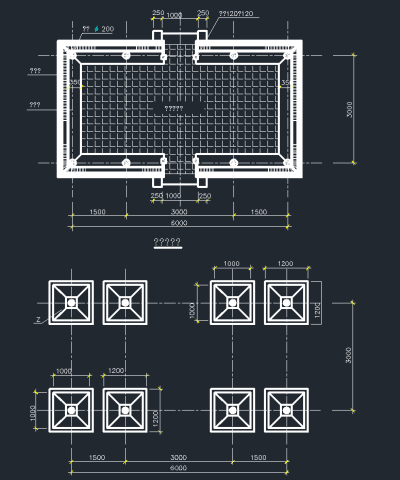 中式水榭CAD施工图，水榭CAD建筑图纸下载