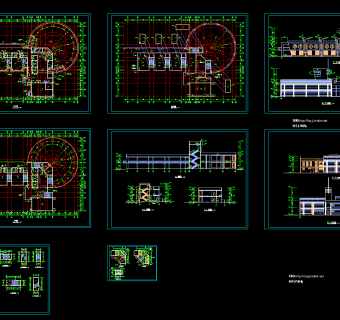 整套幼儿园CAD施工图，幼儿园CAD图纸下载