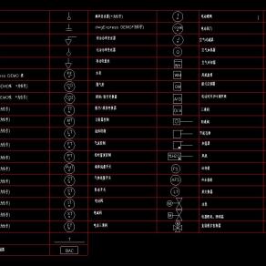 弱电标准图例汇总CAD图纸