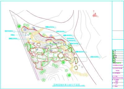 深圳国际园林花卉博览园梅林景点施工图,cad建筑图纸免费下载