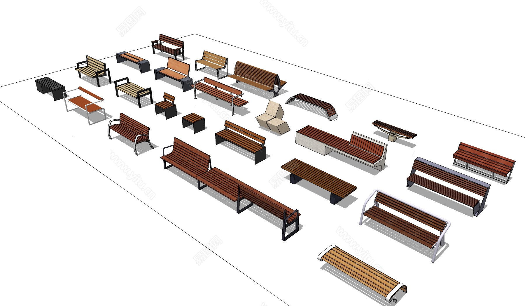 现代家具办公椅CAD椅子图库图片下载_红动中国