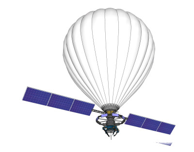 现代宇宙卫星草图大师模型，卫星su模型下载