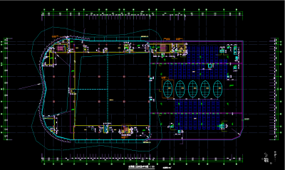 大型商业综合体建筑施工图，CAD施工图纸下载