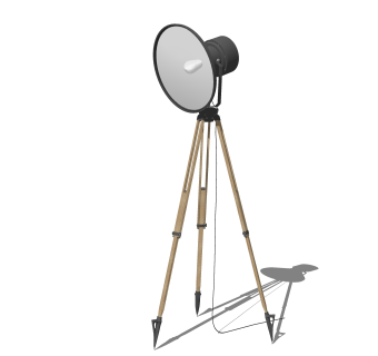 现代落地灯免费su模型，落地灯skb文件下载