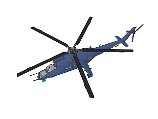 现代雌鹿武装运输<em>直升机</em>su模型下载，运输<em>直升机</em>草图...