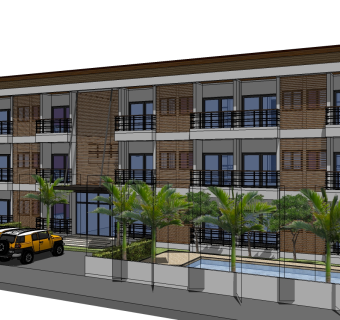 酒店草图大师模型下载、酒店su模型下载