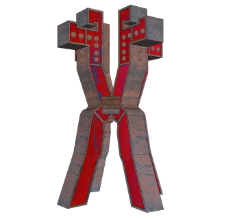 中式酒樽雕塑su模型,摆件草图大师模型下载