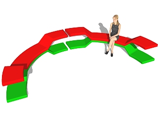 <em>异形</em>椅sketchup模型分享，<em>异形</em>坐椅su模型skp文件下载