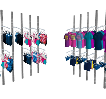 现代衣服草图大师模型，衣服SU模型下载