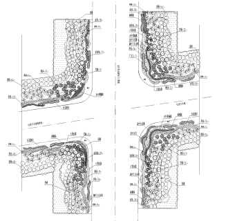 道路绿化CAD图块