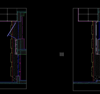 福建经典传统川派火锅店设计施工图，火锅店cad设计图纸下载