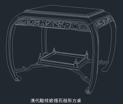 原创桌子全套详细的CAD图库，桌子CAD图纸下载